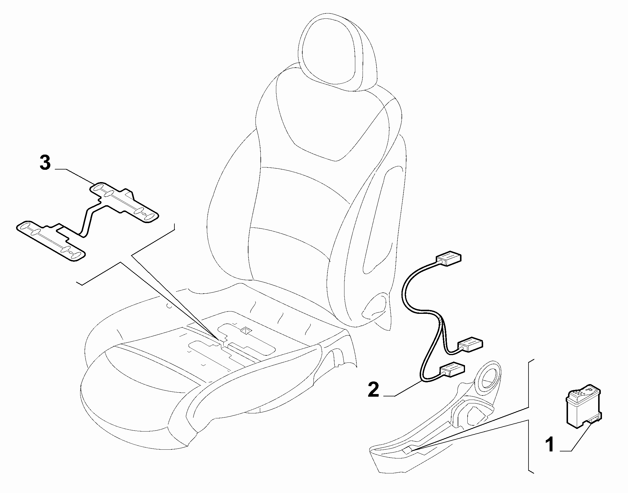 70601-040 ELECTRIC FRONT SEAT DEVICES