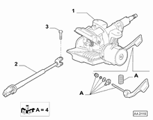 735536771 ELECTRIC POWER STEERING SHAFT
