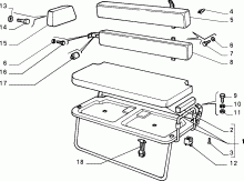 70613/00 REAR SEAT