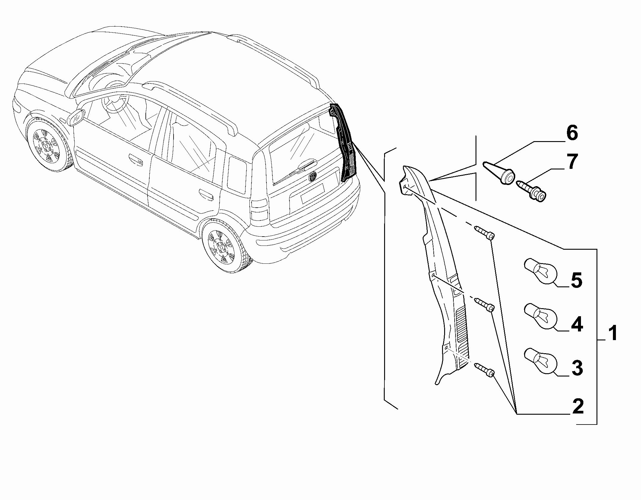 55401-030 TAIL LAMP