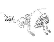 18101-020 CLUTCH DRIVE RELEASE SWITCH