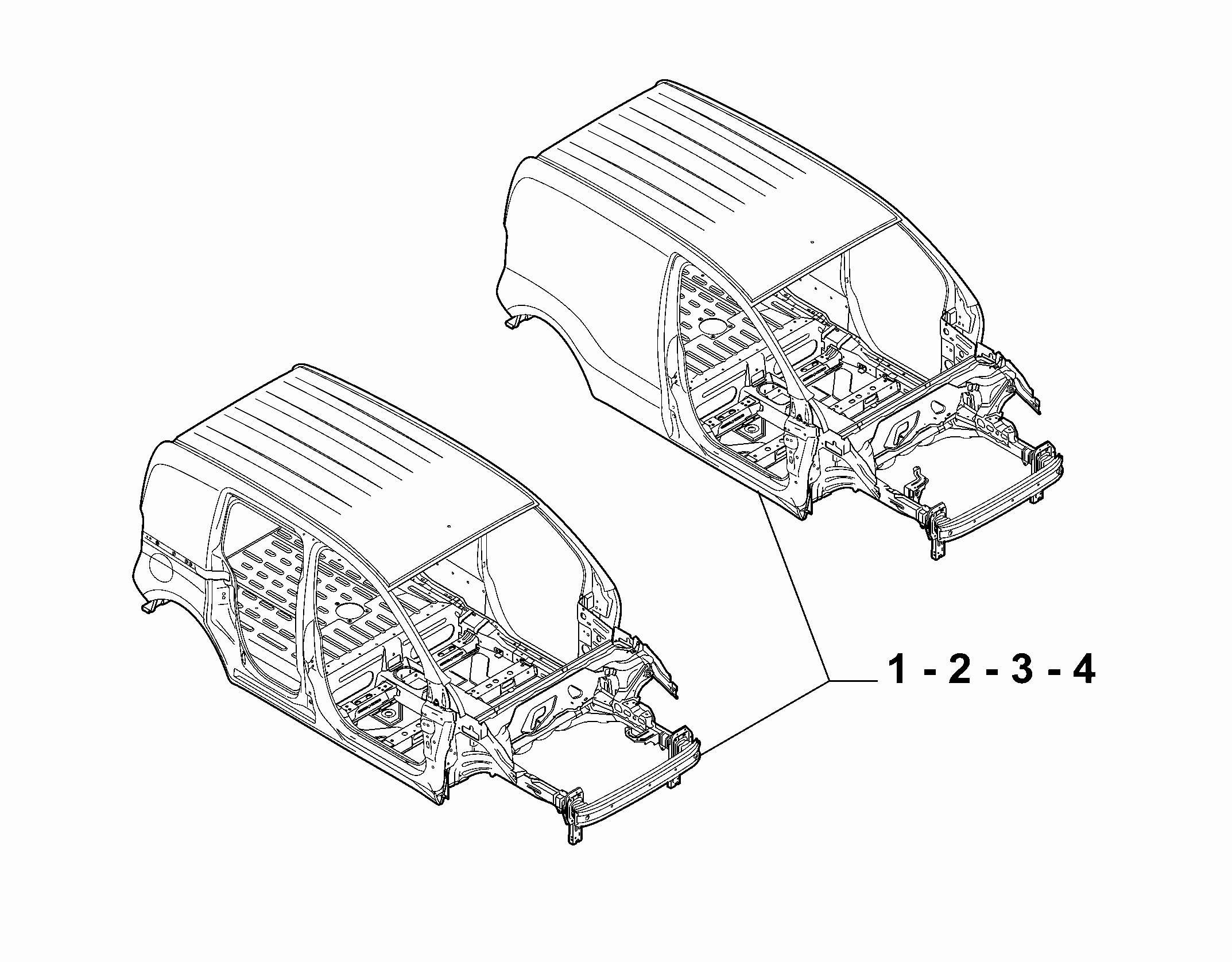 70001/00 СВАРНОЙ КУЗОВ