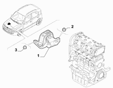 10002-010 ENGINE INLET SCREW ANCHOR AND TENSION ROD SUSPENSION