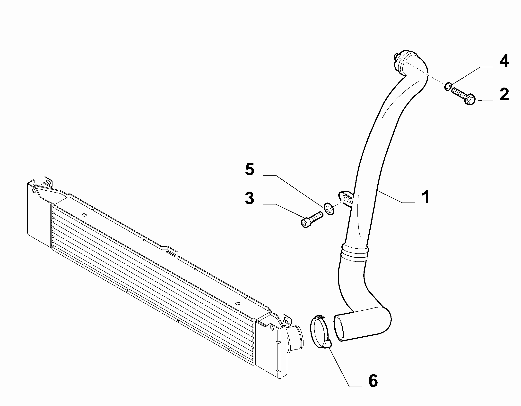 10247-020 COOLER PIPING SUCTION DUCT