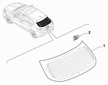 70148-040 REAR WIPER