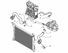 10401-030 RADIATOR PIPING