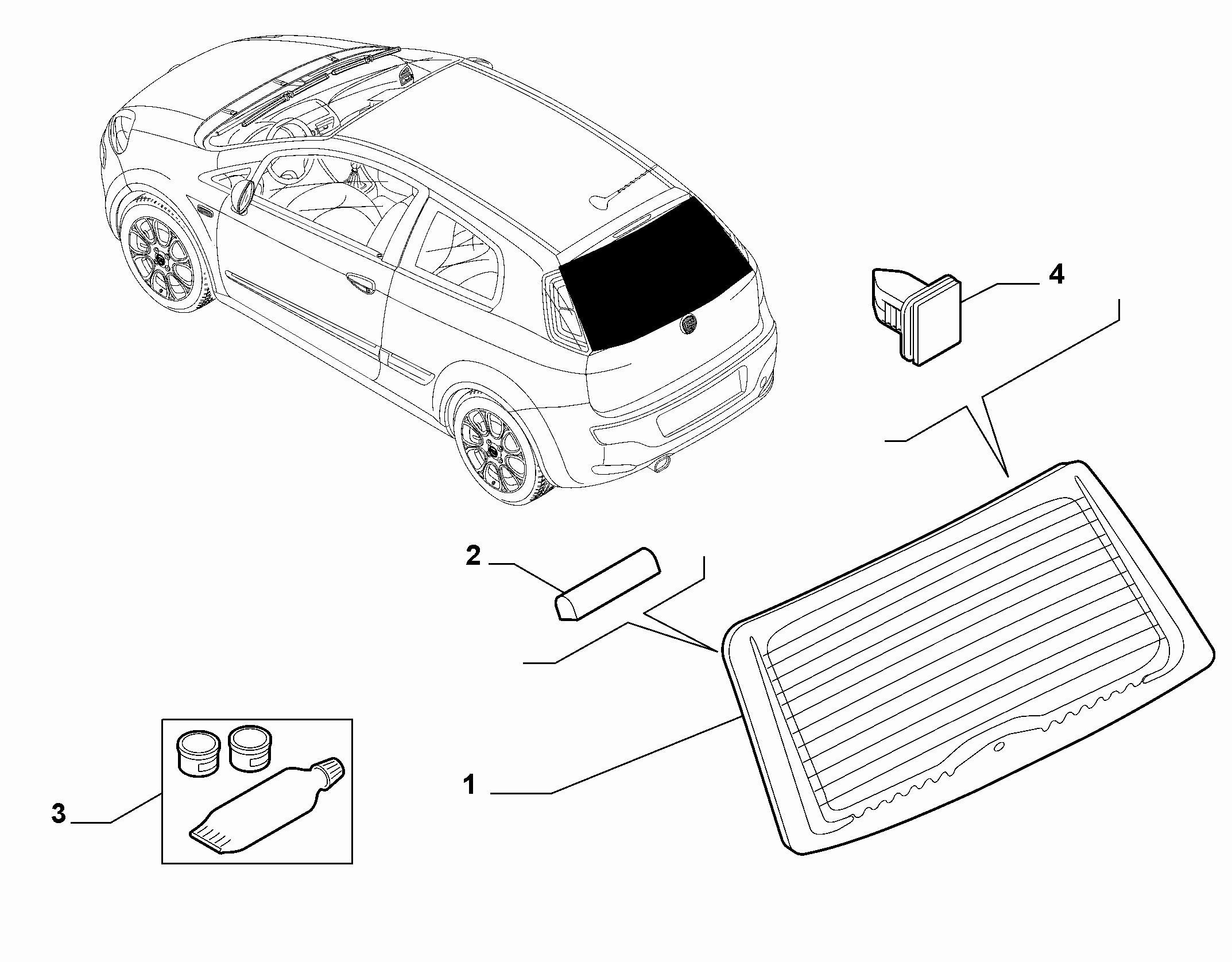 70148-040 REAR WIPER