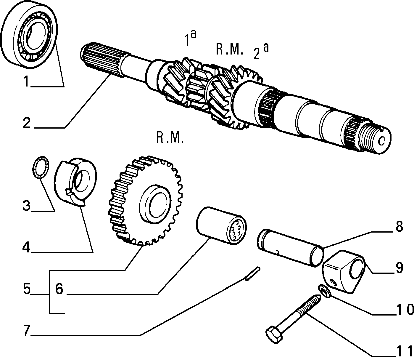 21215/07 ЗУБЧАТЫЕ ПЕРЕДАЧИ КПП