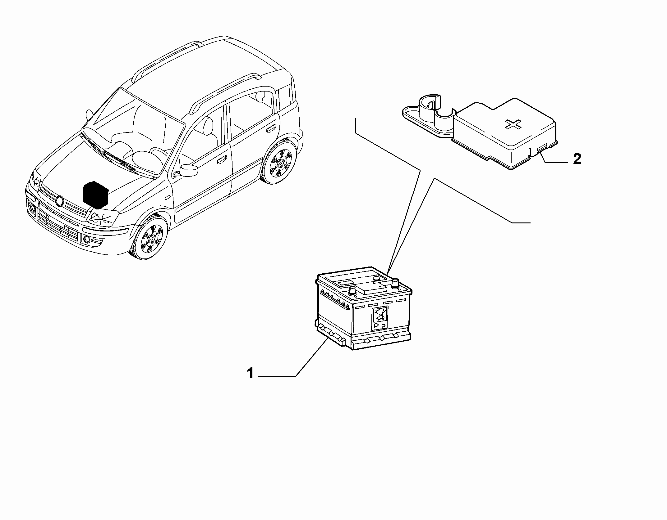 55300-010 BATTERY AND CASE