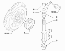 21219-030 MANUAL CLUTCH RELEASE