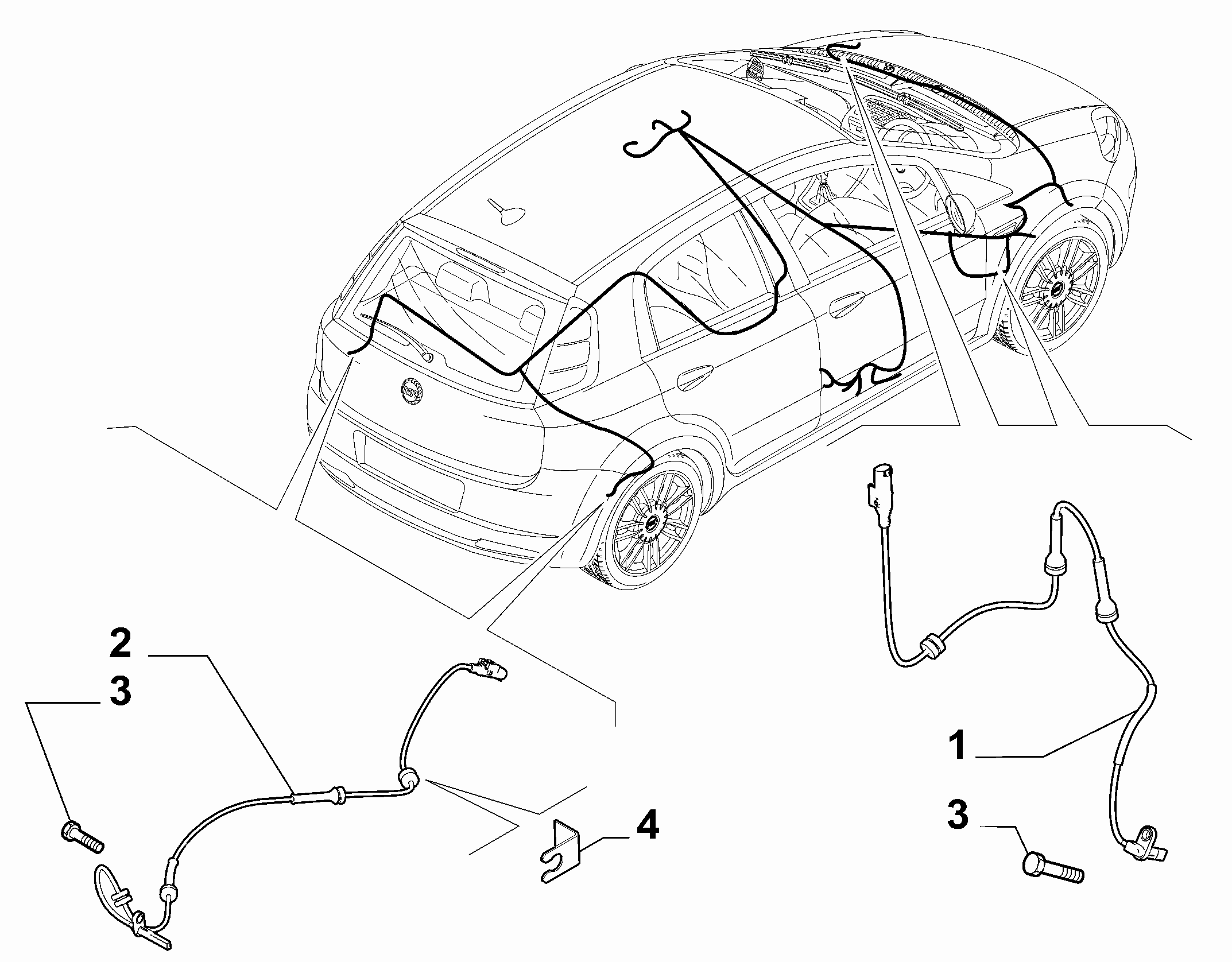 33102-070 ABS SENSOR