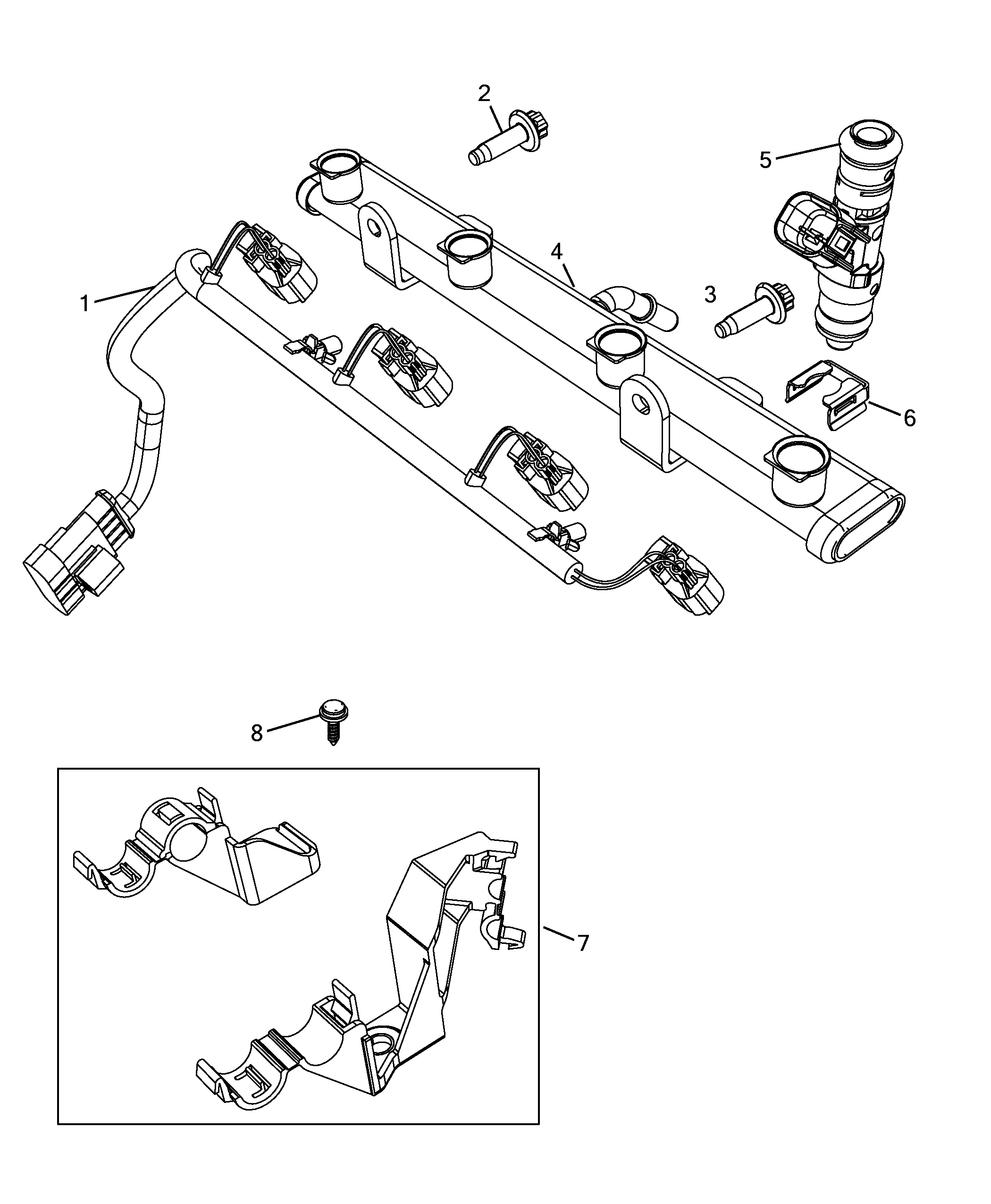 10226-020 HYDRAULIC COUNTER AND INJECTORS
