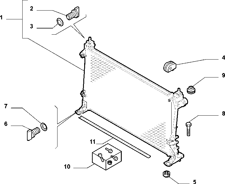 10401-010 RADIATOR