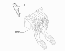 18103-030 HYDRAULIC CLUTCH RELEASE CONTROL SWITCH