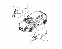 55526-010 FRONT DOOR HARNESS