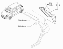 70020-020 SEAT HANDLE LIGHT