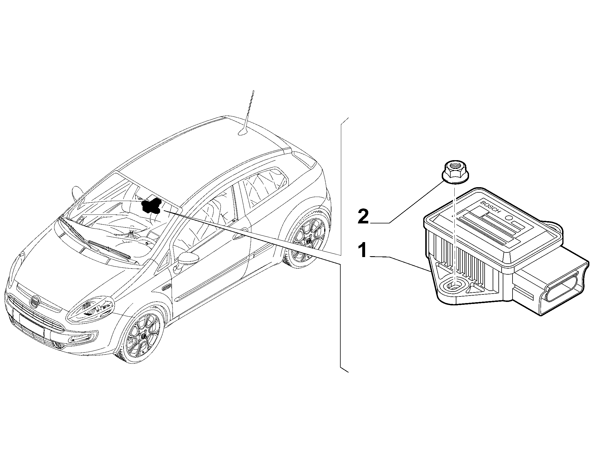 33102-080 ANTI-SKID SENSOR
