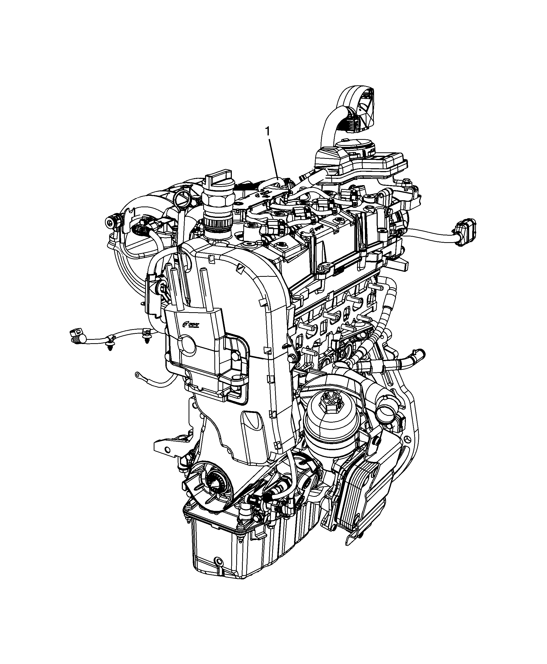 10000-010 SEMI-COMPLETE ENGINE