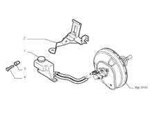 33102-020 BRAKE RESERVOIR