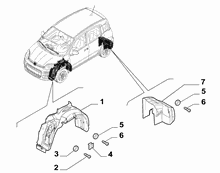 70723-010 WHEEL CARRIAGE COVER