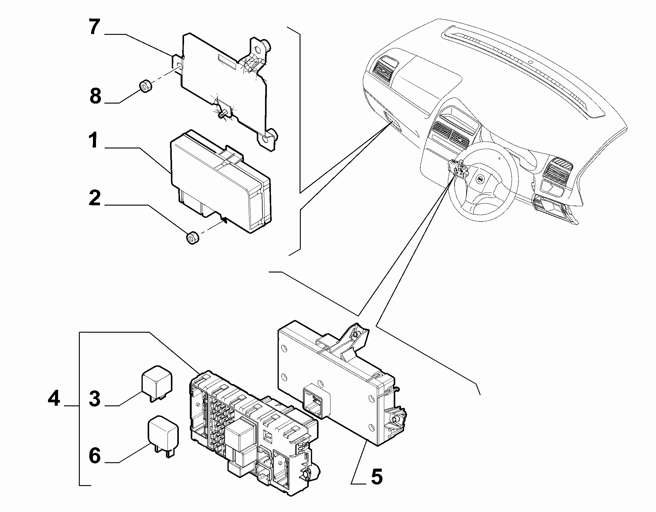 55502-010 MAIN SHUNT AND BODY COMPUTER