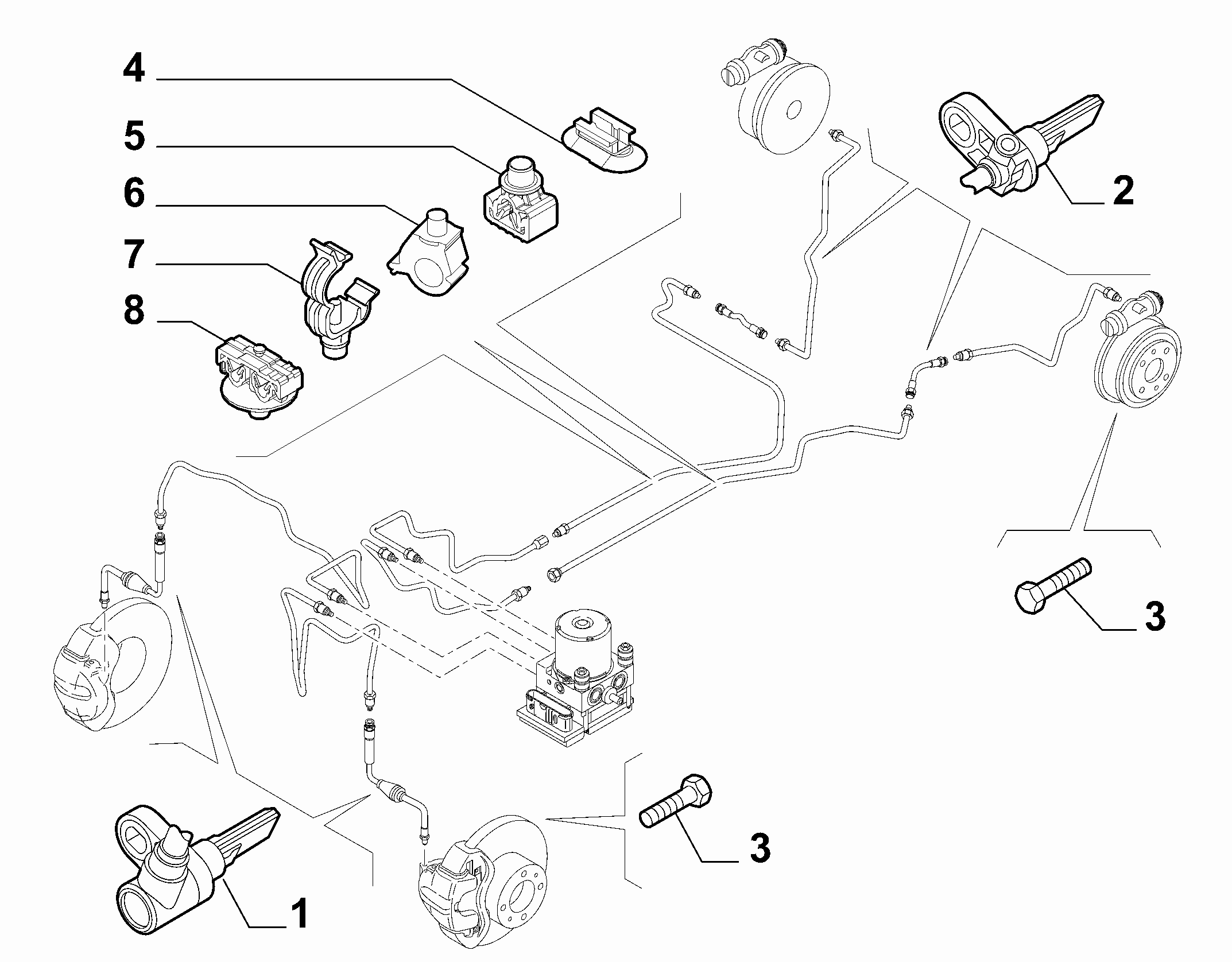 33102-070 ABS SENSOR