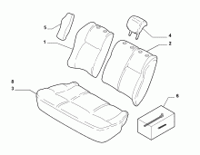 70615/01 REAR SEAT LINING