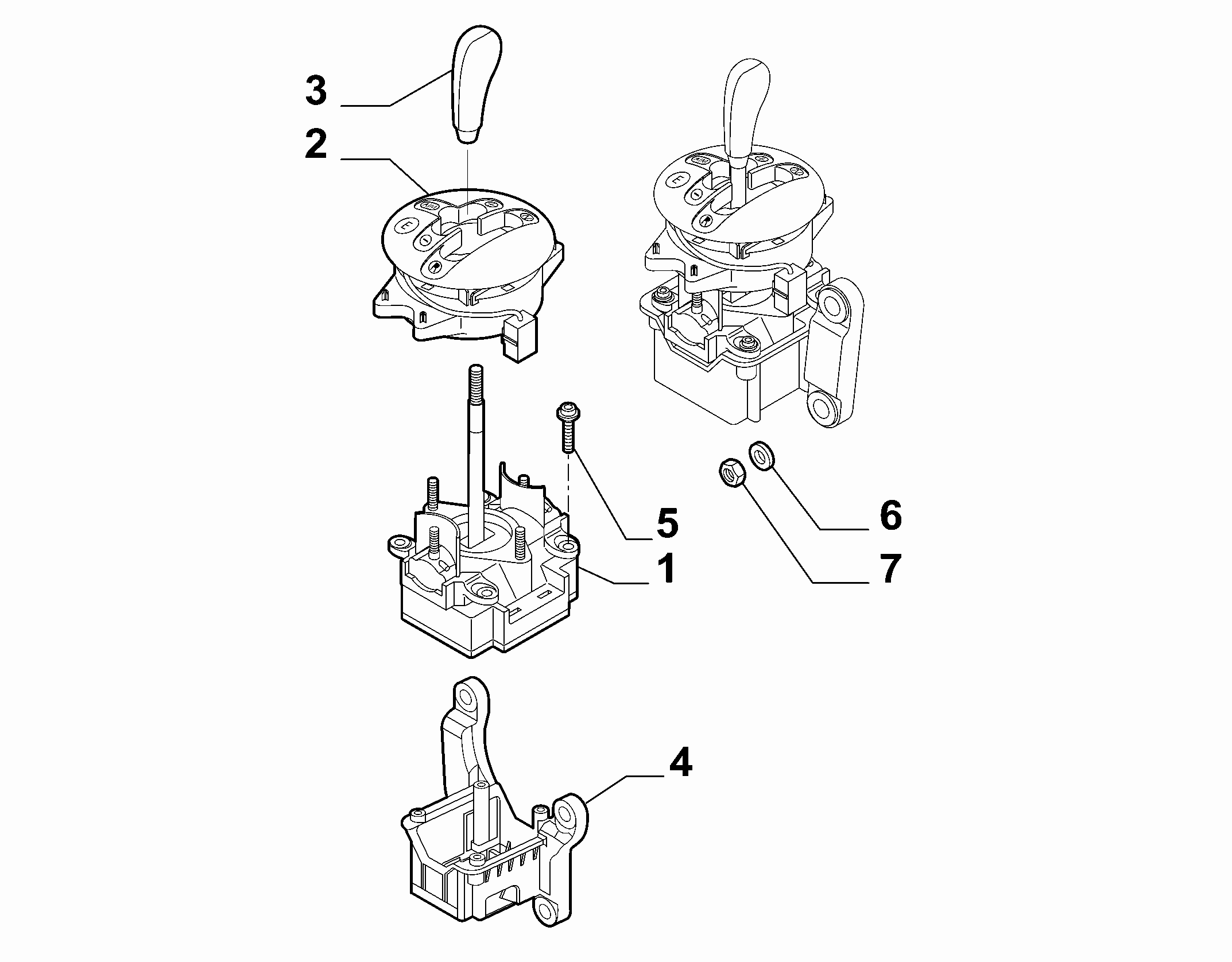 21221-010 GEAR STICK