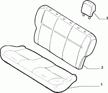 70615/05 REAR SEAT LINING