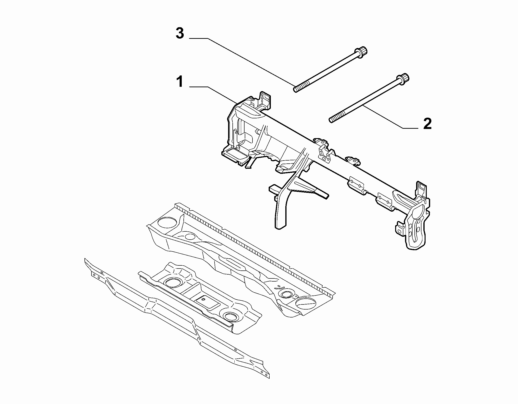 70002-050 DASHBOARD CROSSRAIL