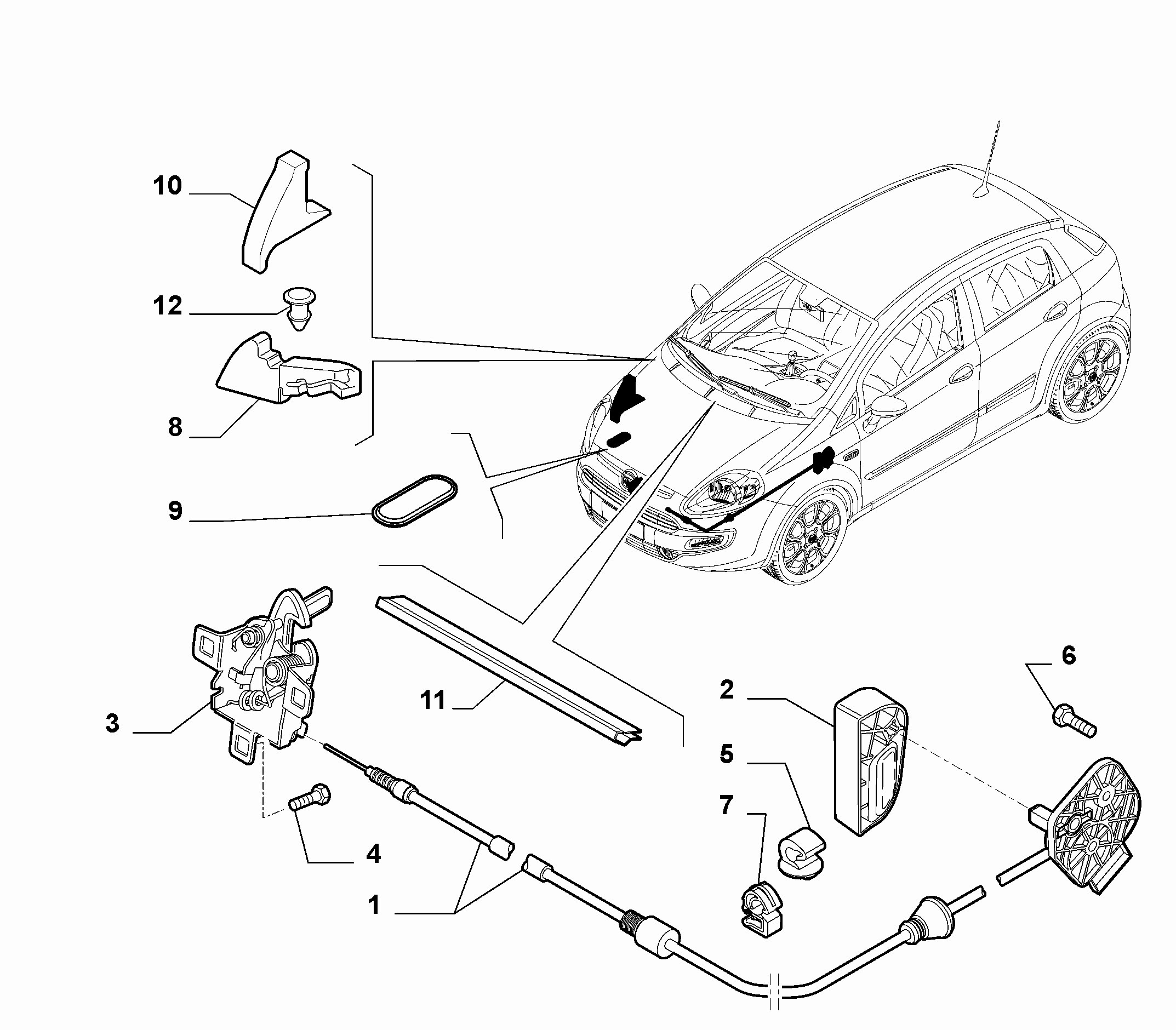 70101-020 TRUNK SPACE COVER ACCESSORY