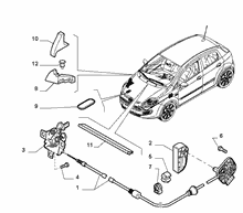 70101-020 TRUNK SPACE COVER ACCESSORY