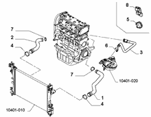 10401-030 RADIATOR PIPING
