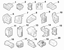 55528/00 CABLE ASSEMBLY CONNECTORS