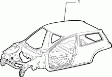 70001/00 СВАРНОЙ КУЗОВ 