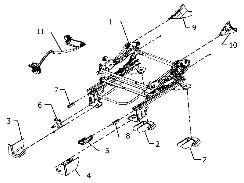 70601-080 FRONT SEAT, DRIVER SIDE