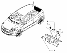 70526-020 REAR TRUNK INTERNAL LINING