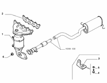 10258-010 FRONT PIPING