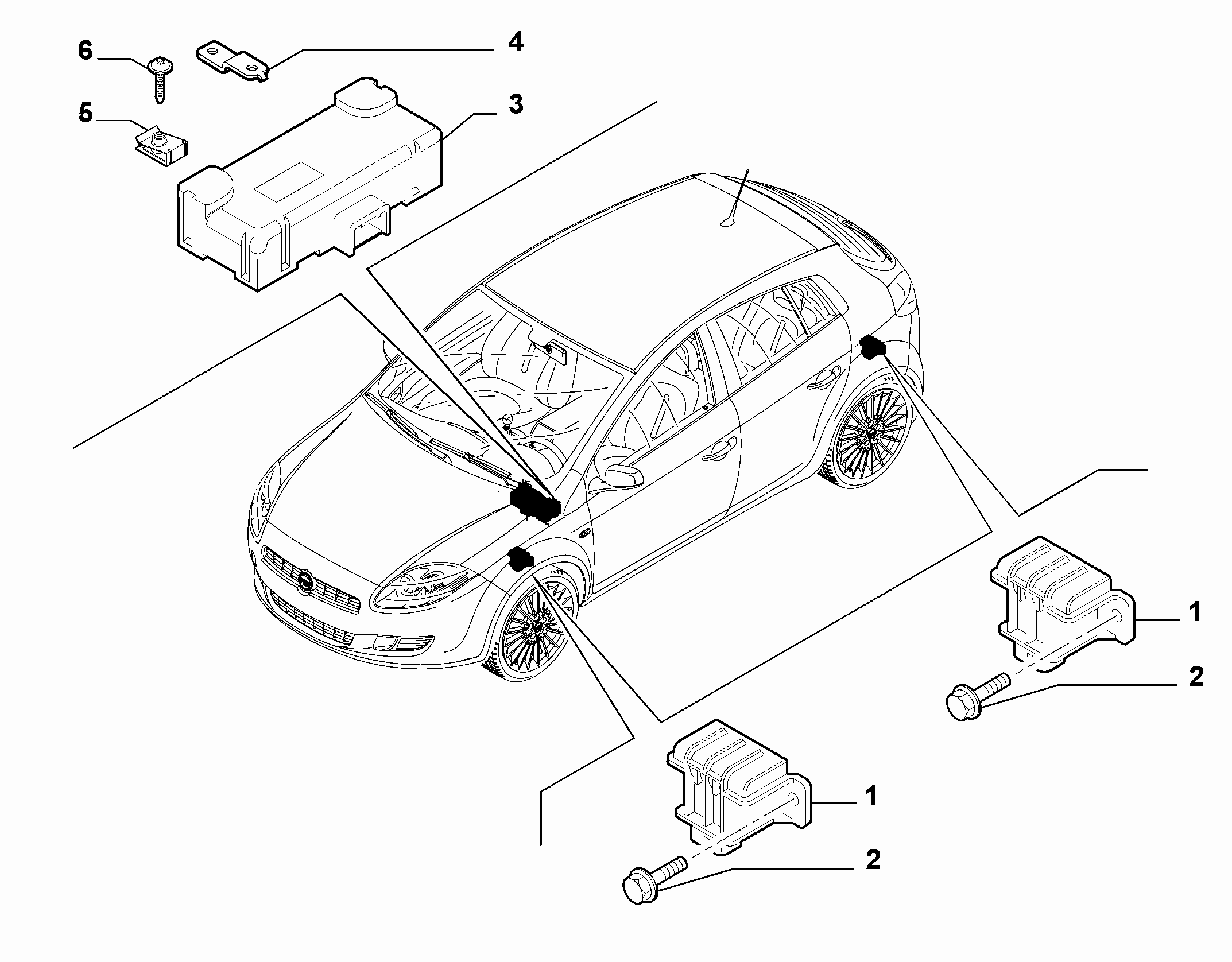 55502-030 REMOTE CONTROL TPMS AND AERIAL