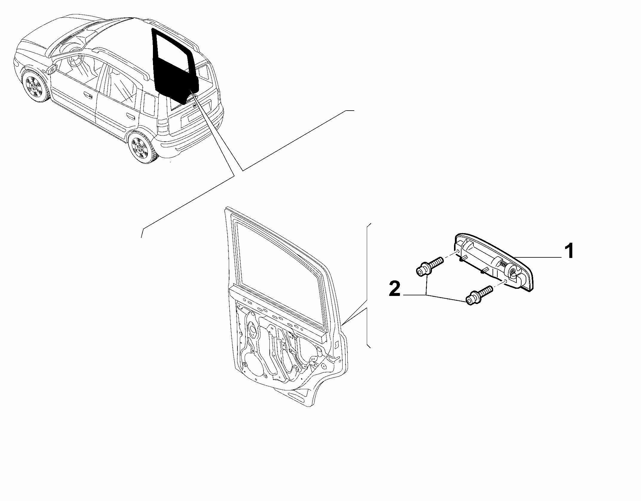 70136-060 FRONT DOOR HANDLE