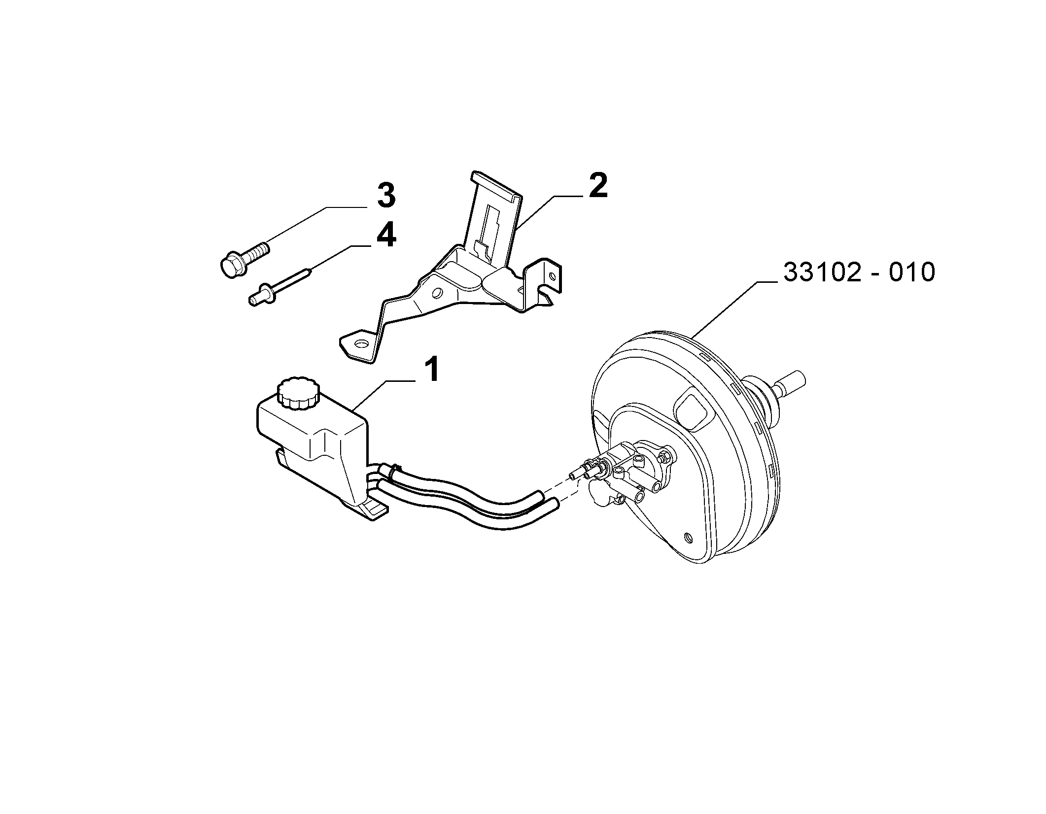 33102-020 BRAKE RESERVOIR