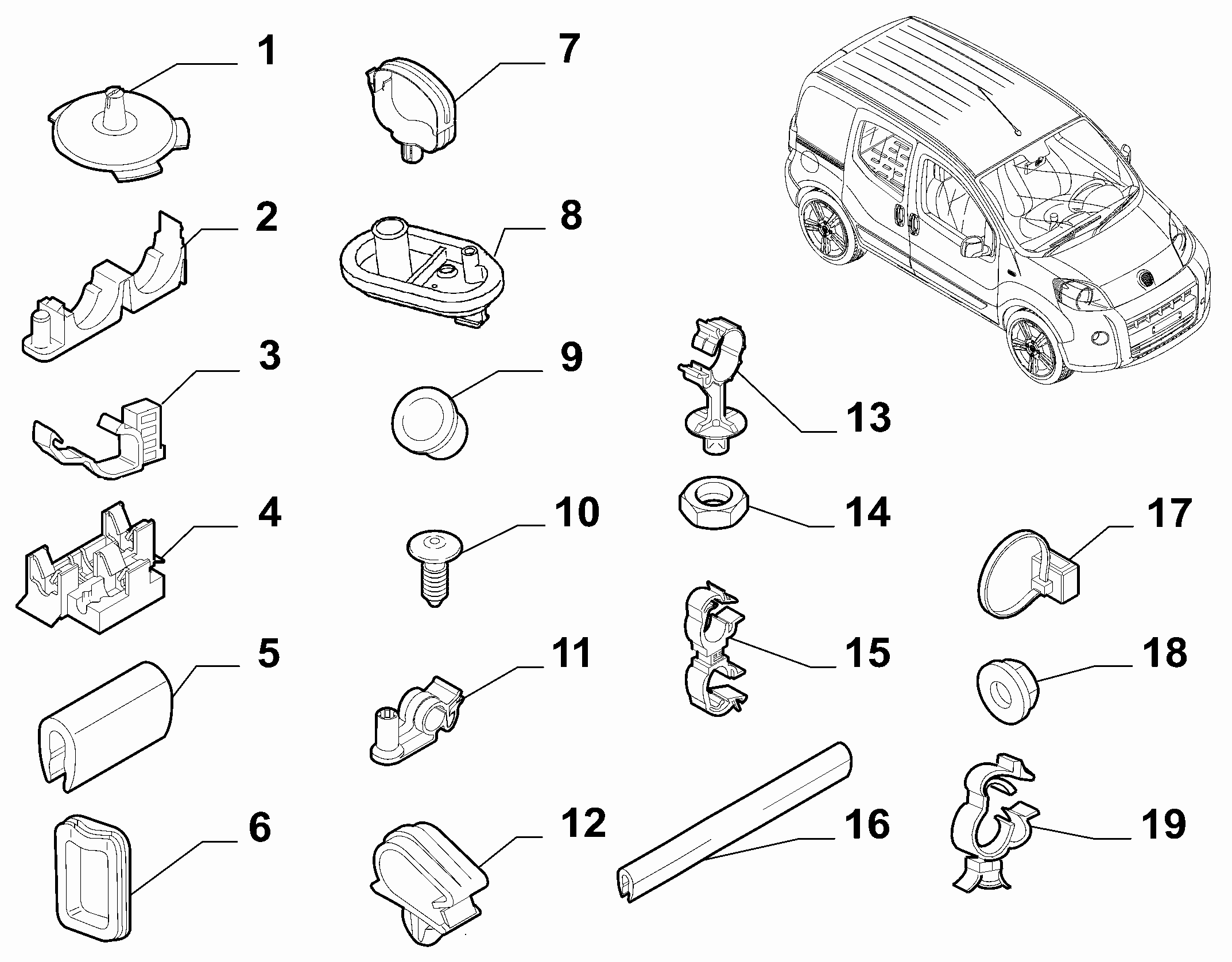 55527/00 КРЕПЛЕНИЯ КАБЕЛЬНОГО УЗЛА 