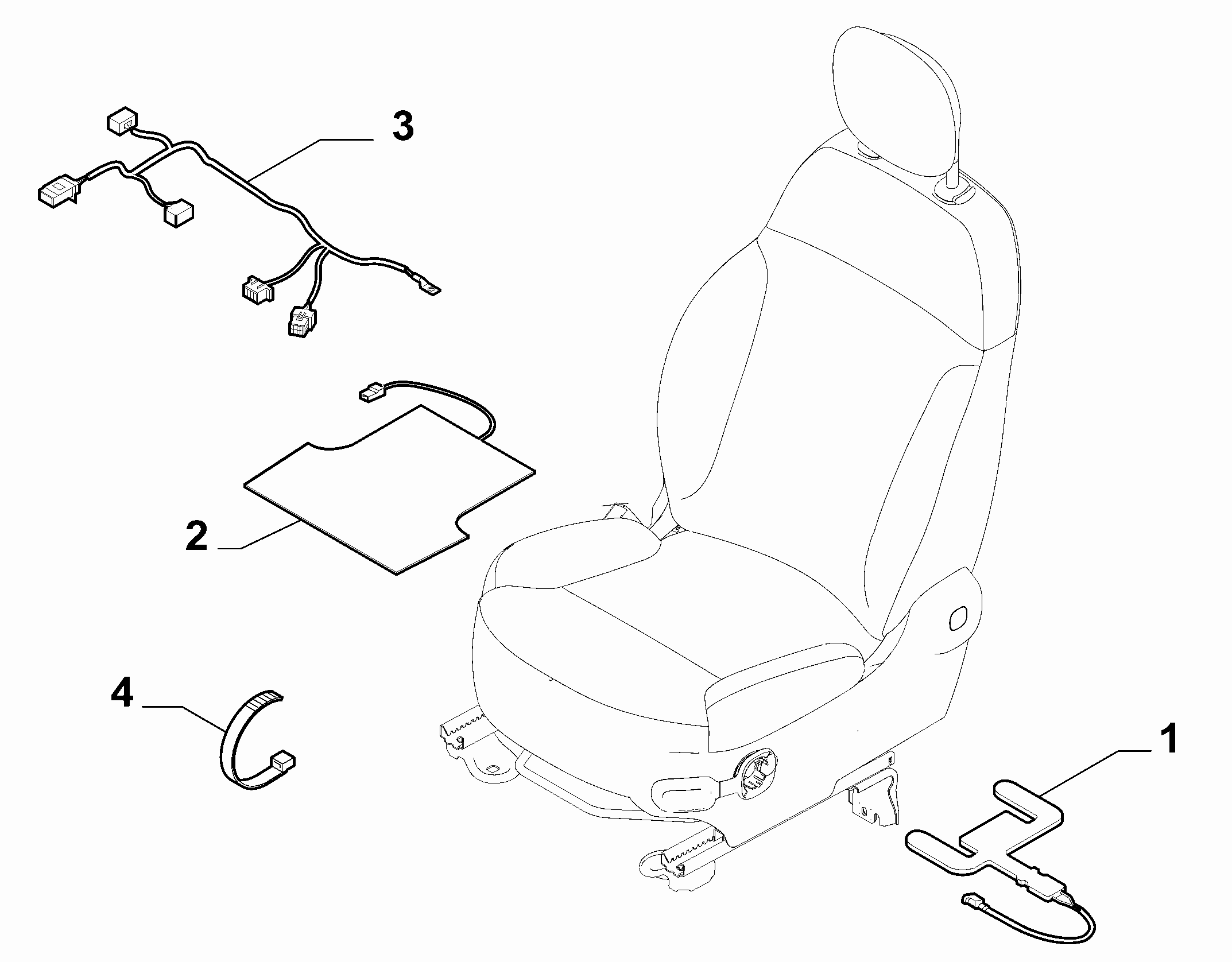 70601-040 ELECTRIC FRONT SEAT DEVICES