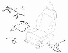 70601-040 ELECTRIC FRONT SEAT DEVICES