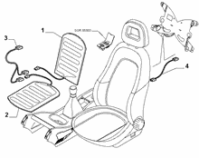 70601-040 ELECTRIC FRONT SEAT DEVICES