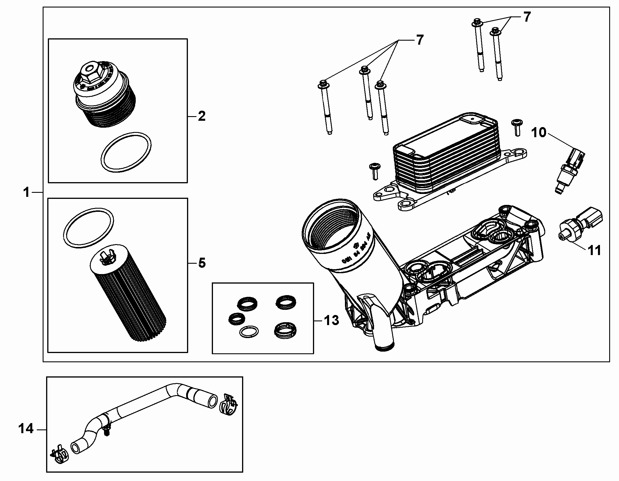 10301-040 OIL FILTER SUPPORT