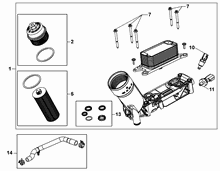 10301-040 OIL FILTER SUPPORT