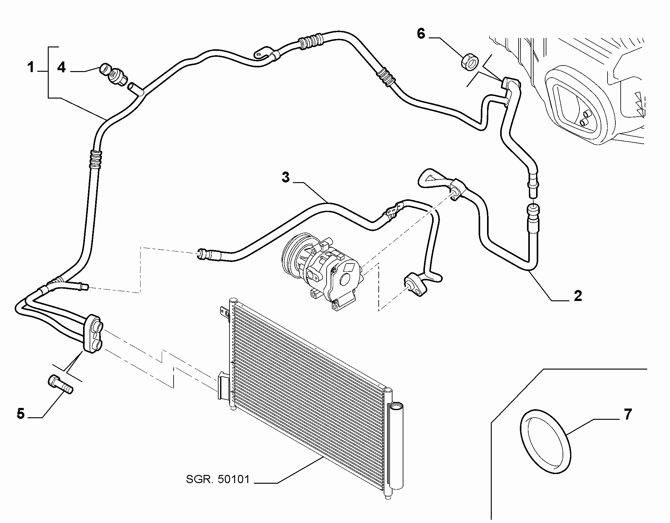 50101-050 FLUID PIPING