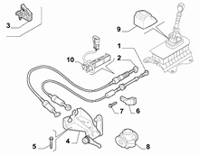 21221-020 GEAR STICK FLEX SHAFT