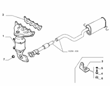 10258-010 FRONT PIPING